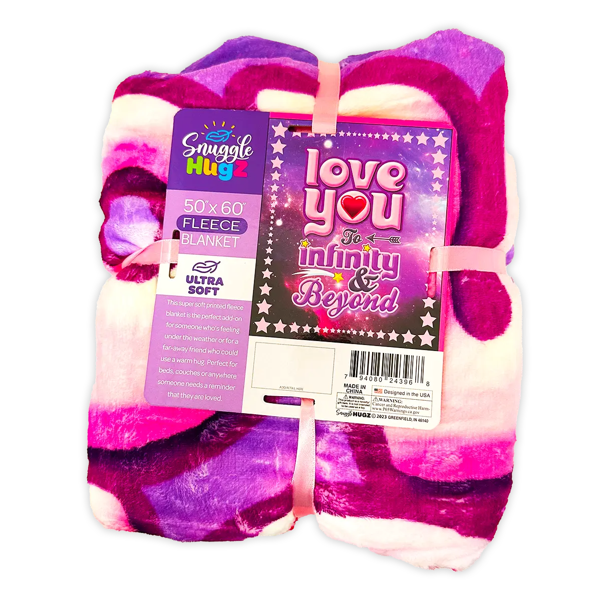 Blanket and Plush Kids Assortment Floor Display - 32 Pieces Per Retail Ready Display 88509 KIPP BROTHERS