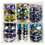 Sunglasses Sport Rayz Assortment Floor Display - 48 Pieces Per Retail Ready Display 88442 DRIVER'S EDGE