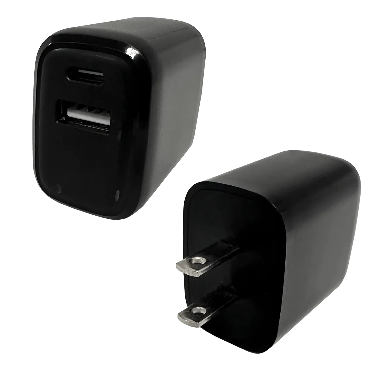 AC Wall Charger Dual Port USB / USB-C 20 Watts - 12 Pieces Per Pack 24675 NOVELTY INC