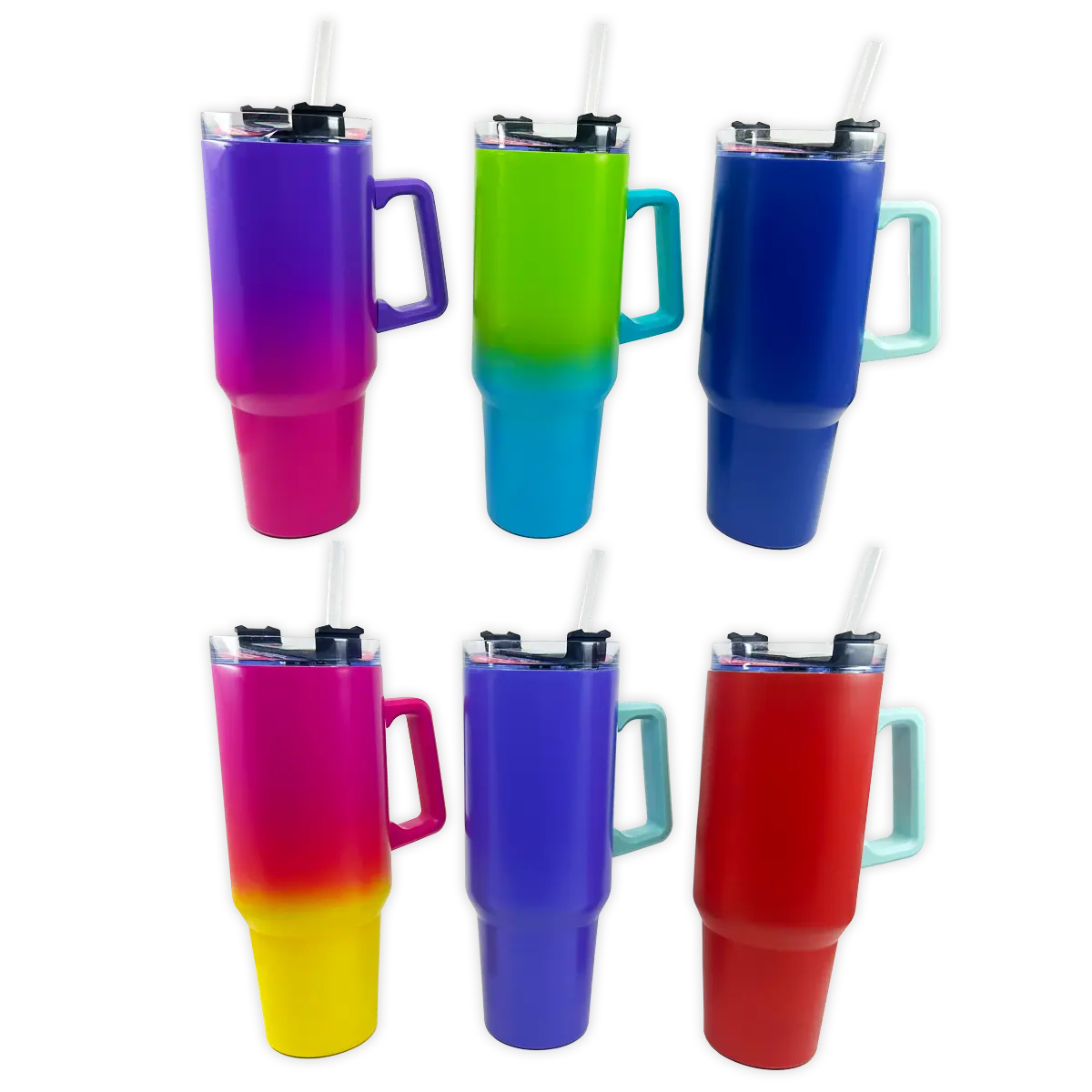 40 oz Insulated Printed Cup Assortment Floor Display - 24 Pieces Per Retail Ready Display 88523 NOVELTY INC