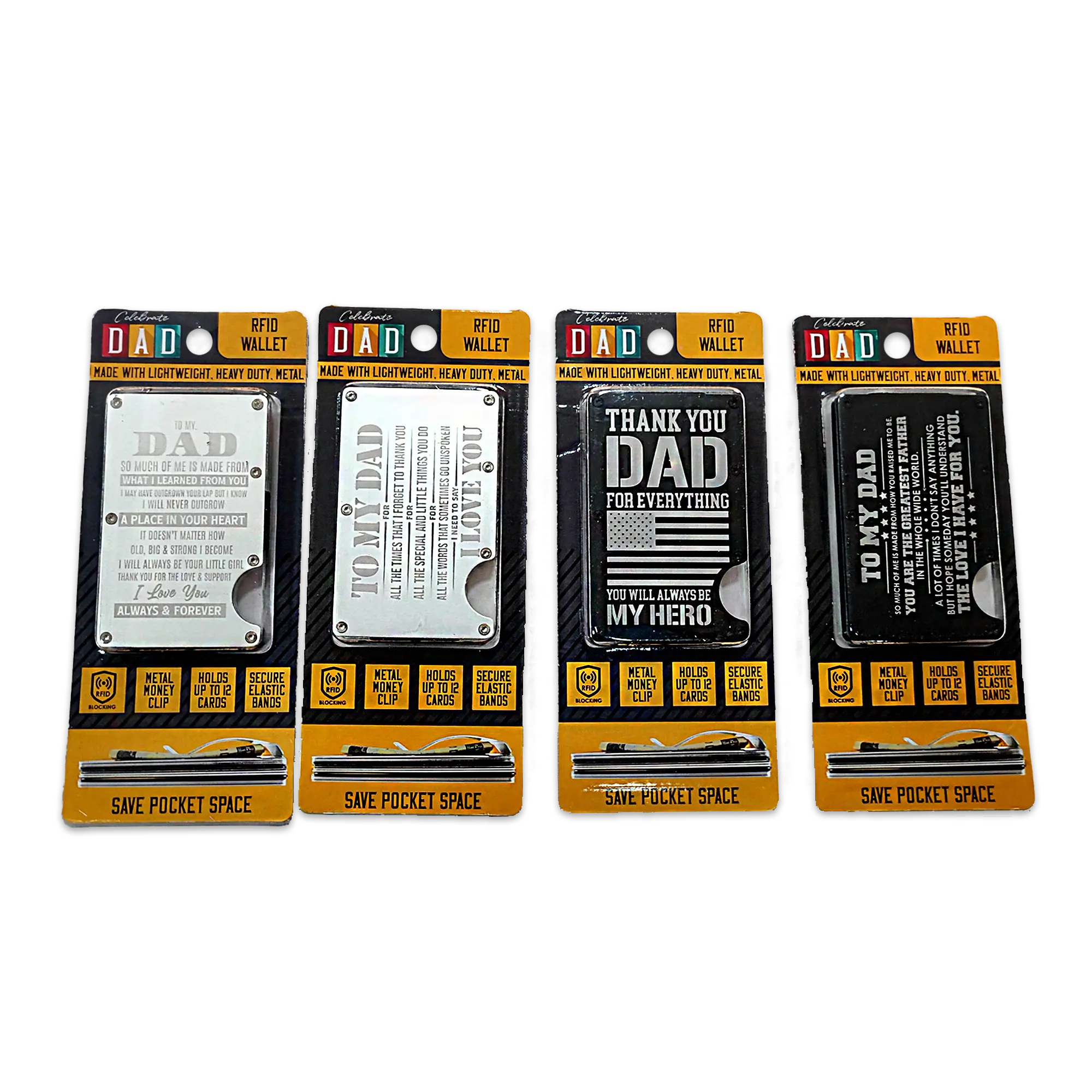 Father's Day Assortment Floor Display - 72 Pieces Per Retail Ready Display 88517 KIPP BROTHERS