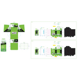 Charging Cable Glow in The Dark Assortment 10FT - 6 Pieces Per Retail Ready Display 25113 GADGET GEAR