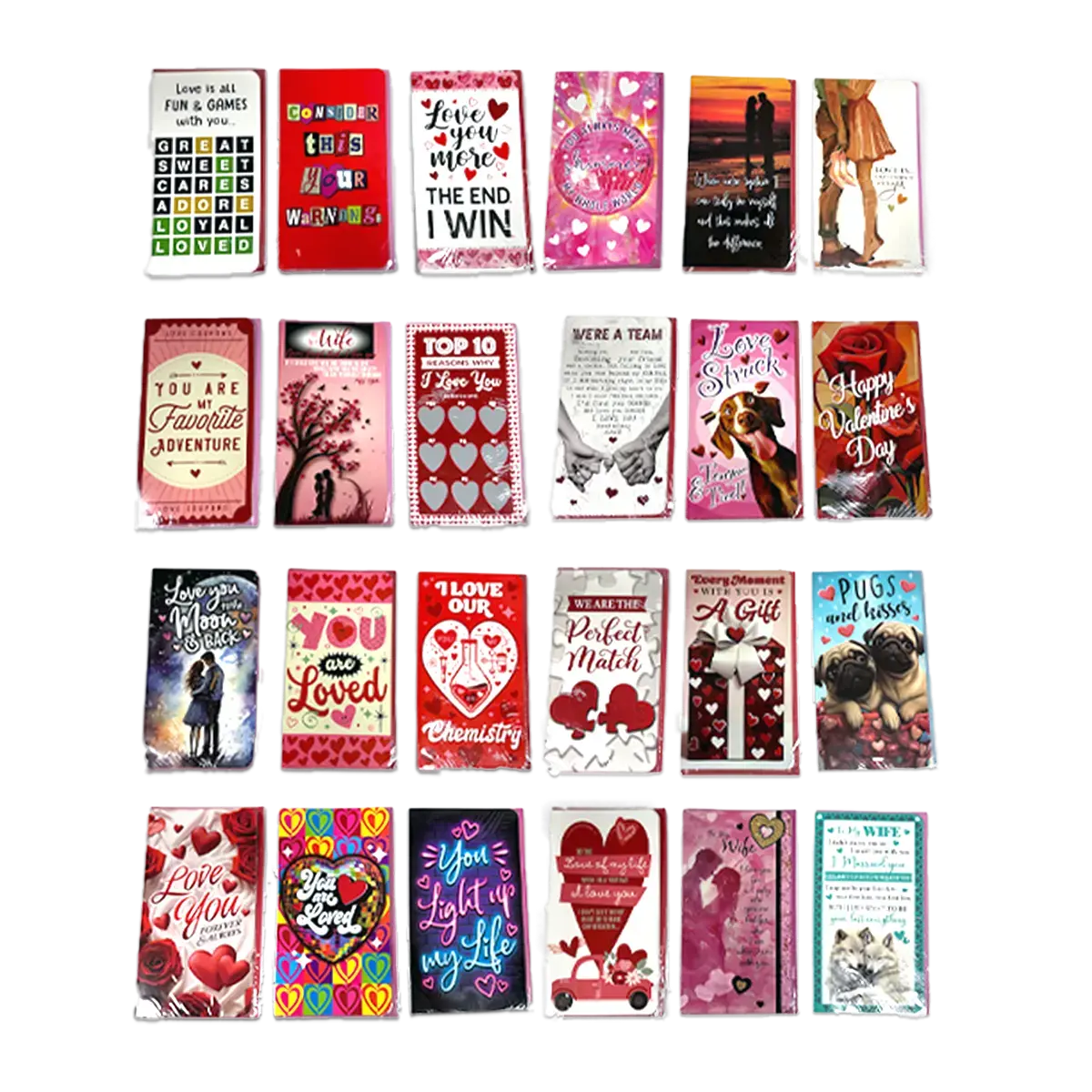 Valentine's Day Rose Plush and Gift Assortment Floor Display - 58 Pieces Per Retail Ready Display 88576 KIPP BROTHERS