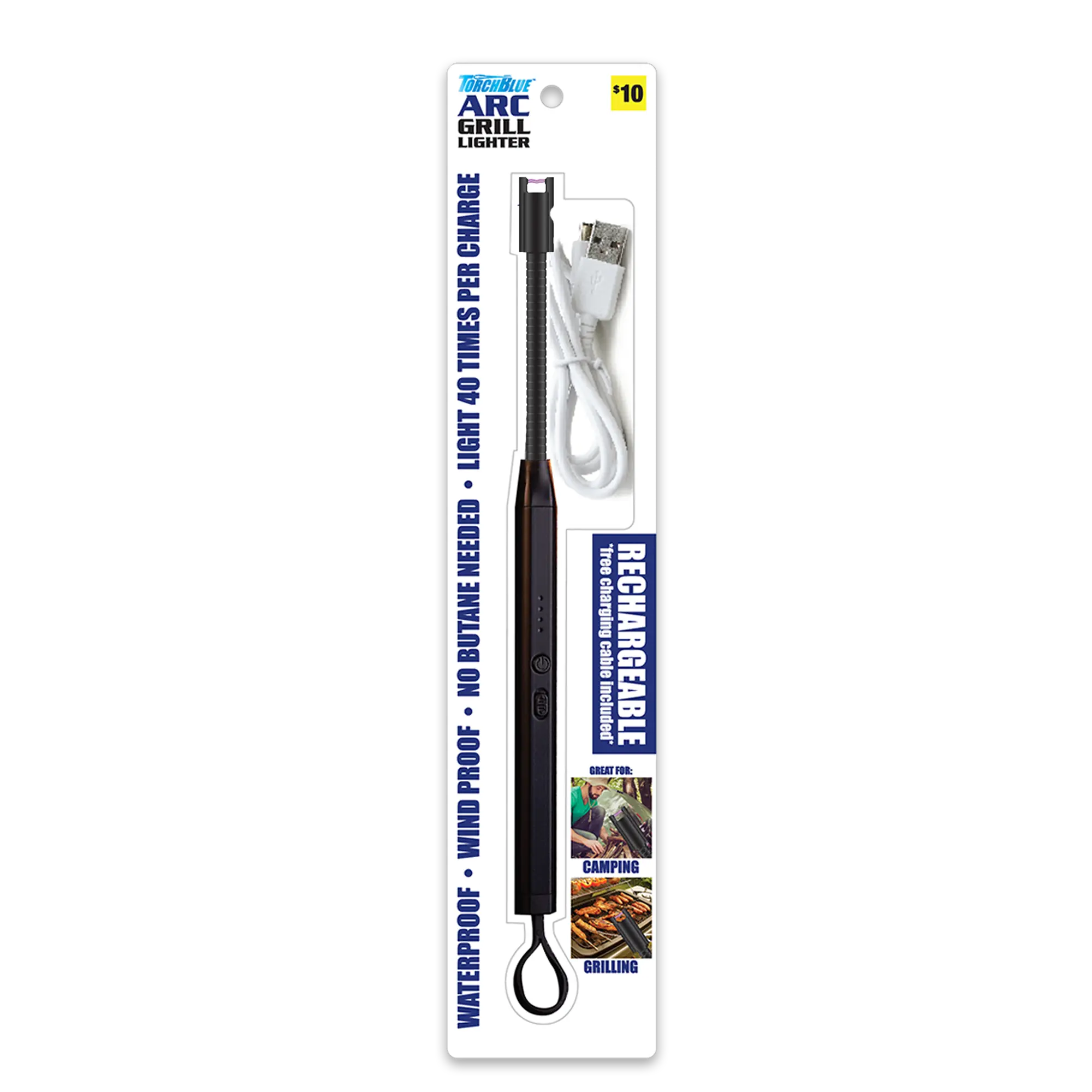 Grilling Center Assortment Floor Display - 81 Pieces Per Retail Ready Display 88524 TORCH BLUE