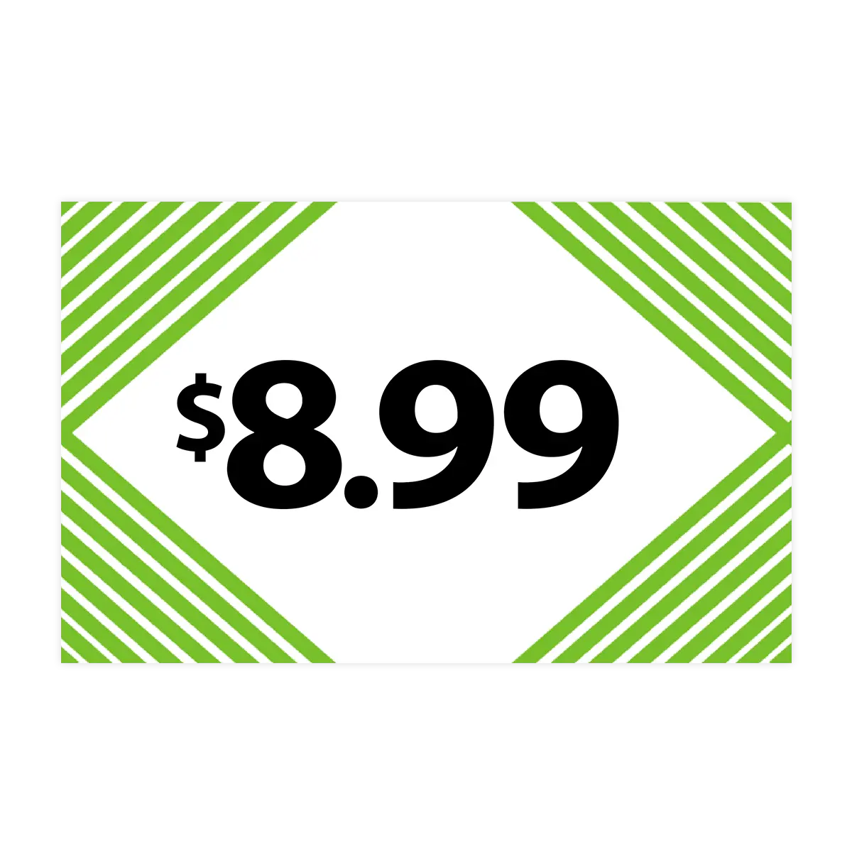 Merchandising Fixture - $8.99 Retail Tag 25 Per Pack 978440 NOVELTY INC