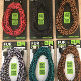 Charging Cable Fur Assortment 10FT 2.4 Amp - 6 Pieces Per Retail Ready Display 88341 GADGET GEAR