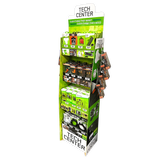 Tech Gift Center Assortment Floor Display - 62 Pieces Per Retail Ready Display 88488 NOVELTY INC