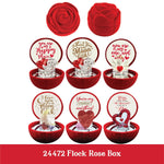 Valentine's Day Glass and Gift Assortment Floor Display - 81 Pieces Per Retail Ready Display 88504 KIPP BROTHERS