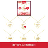 Valentine's Day Glass and Gift Assortment Floor Display - 81 Pieces Per Retail Ready Display 88504 KIPP BROTHERS