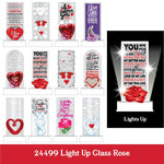 Valentine's Day Glass and Gift Assortment Floor Display - 81 Pieces Per Retail Ready Display 88504 KIPP BROTHERS