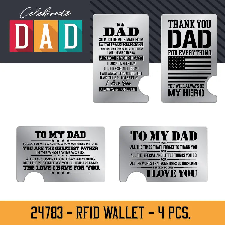 Father's Day Assortment Floor Display - 72 Pieces Per Retail Ready Display 88517 KIPP BROTHERS