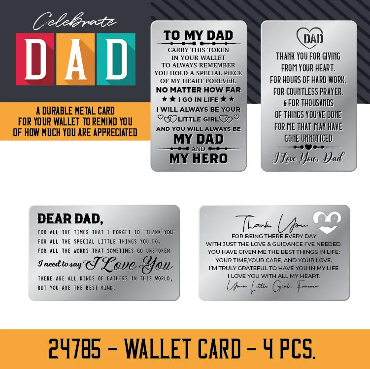 Father's Day Assortment Floor Display - 72 Pieces Per Retail Ready Display 88517 KIPP BROTHERS