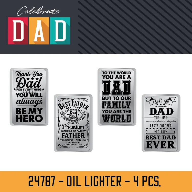 Father's Day Assortment Floor Display - 72 Pieces Per Retail Ready Display 88517 KIPP BROTHERS