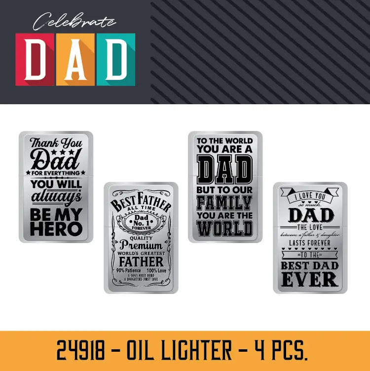 Father's Day Assortment Floor Display - 71 Pieces Per Retail Ready Display 88534 KIPP BROTHERS