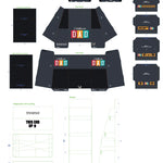 Father's Day Assortment Floor Display - 72 Pieces Per Retail Ready Display 88526 KIPP BROTHERS