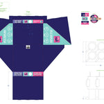 40 oz Insulated Printed Cup Assortment Floor Display - 24 Pieces Per Retail Ready Display 88523 NOVELTY INC