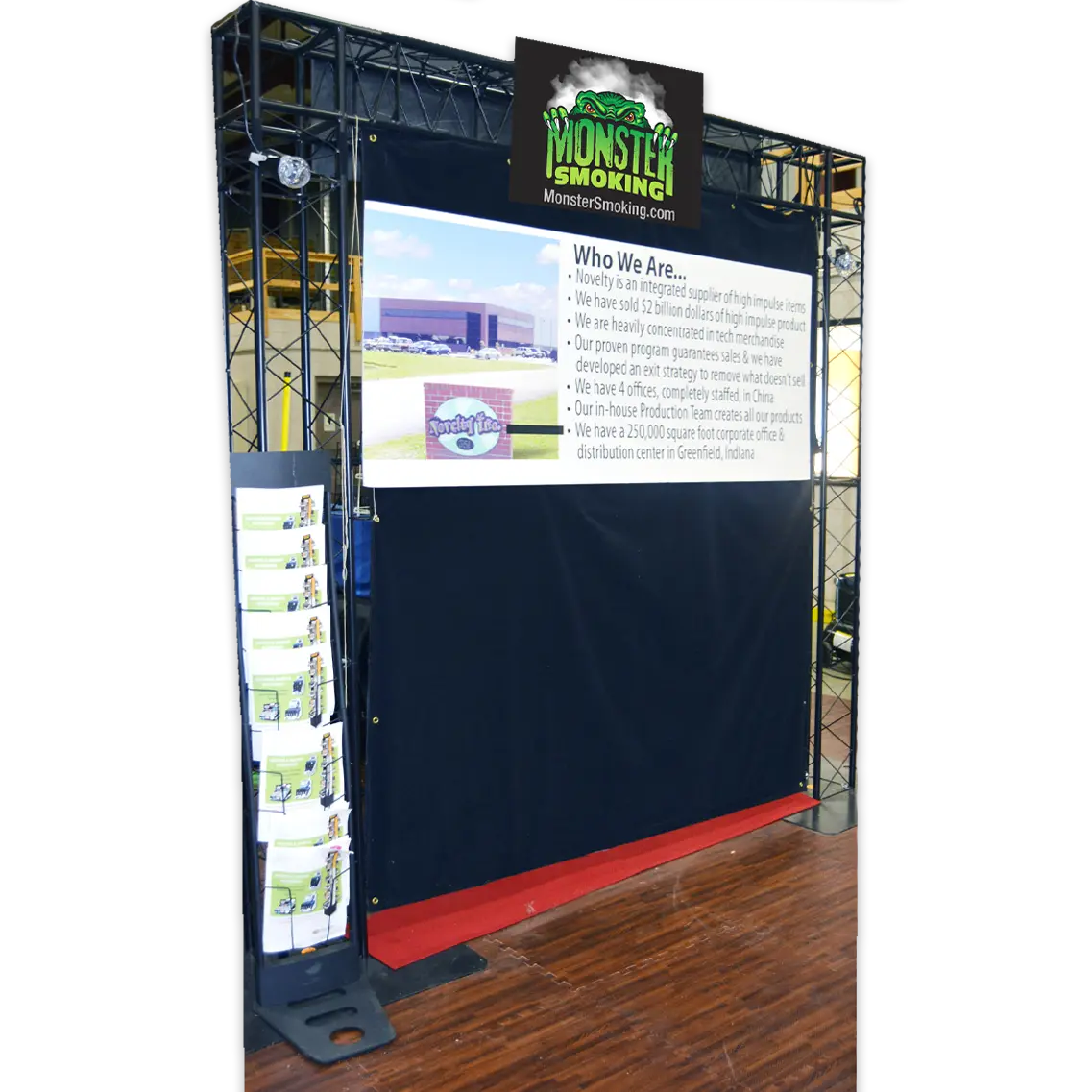 Trade Show Booth Visit SMOKEZILLA