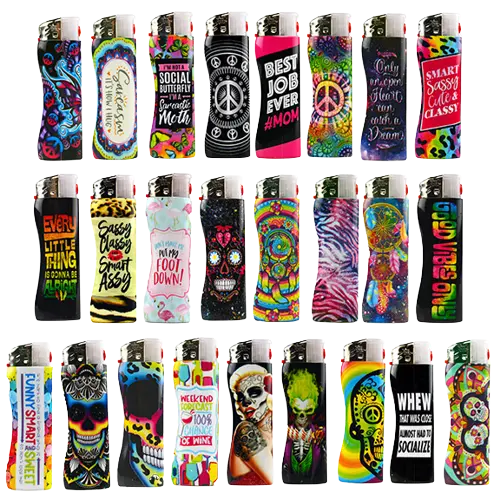 Light-Up Curve Lighter - 30 Pieces Per Retail Ready Display 20735 SMOKEZILLA