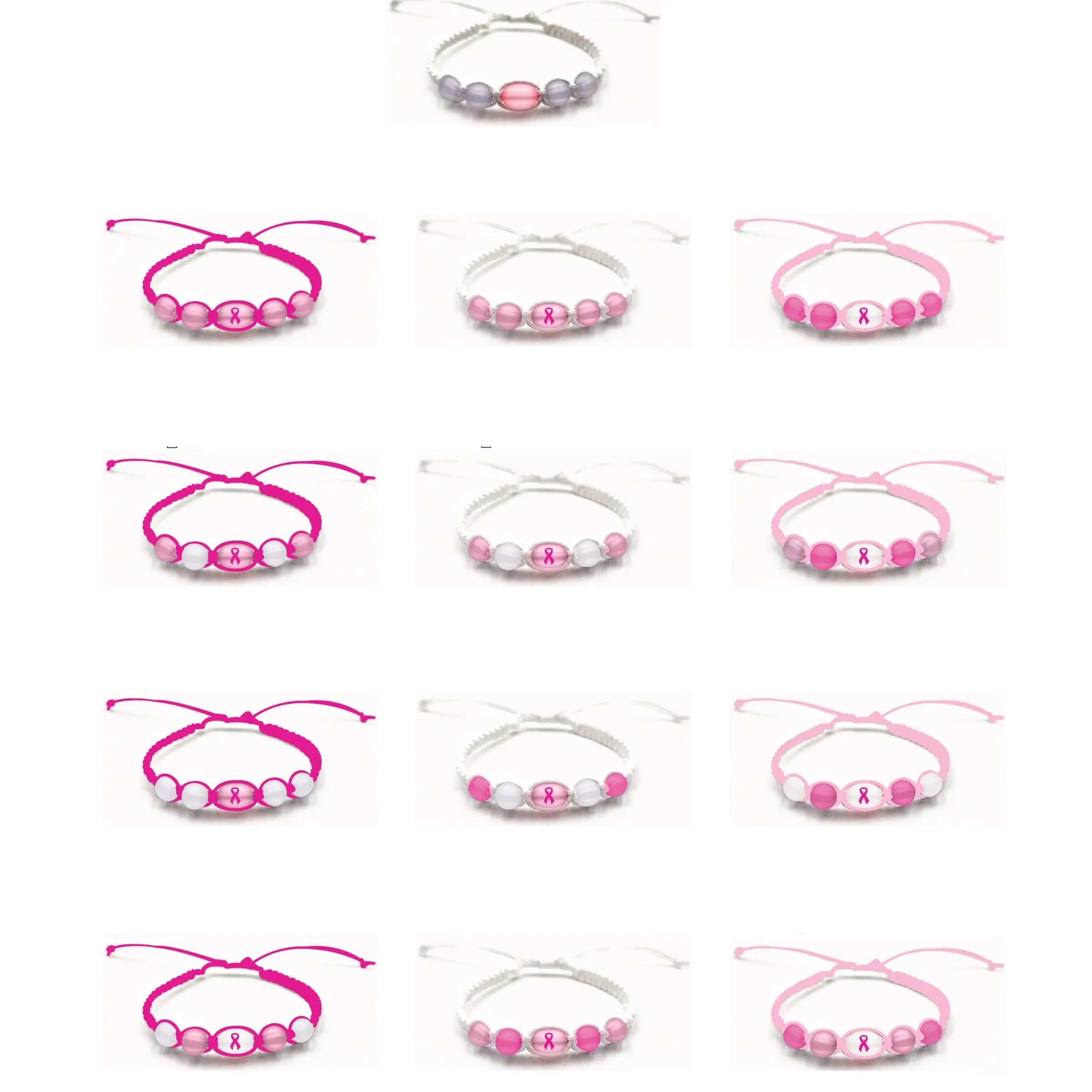 Breast Cancer Awareness Pink Assortment Floor Display - 68 Pieces Per Retail Ready Display 88339 NOVELTY INC