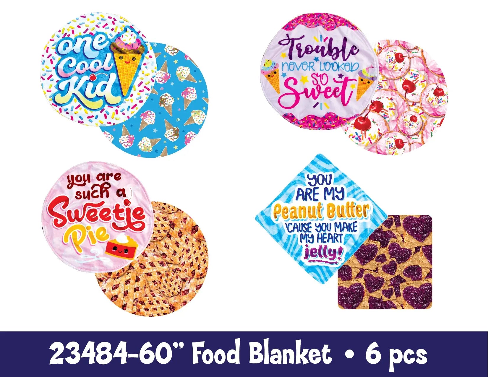Blanket Plush Floor Display Assortment Floor Display - 36 Pieces Per Retail Ready Display 88399 KIPP BROTHERS
