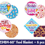Blanket Plush Floor Display Assortment Floor Display - 36 Pieces Per Retail Ready Display 88399 KIPP BROTHERS