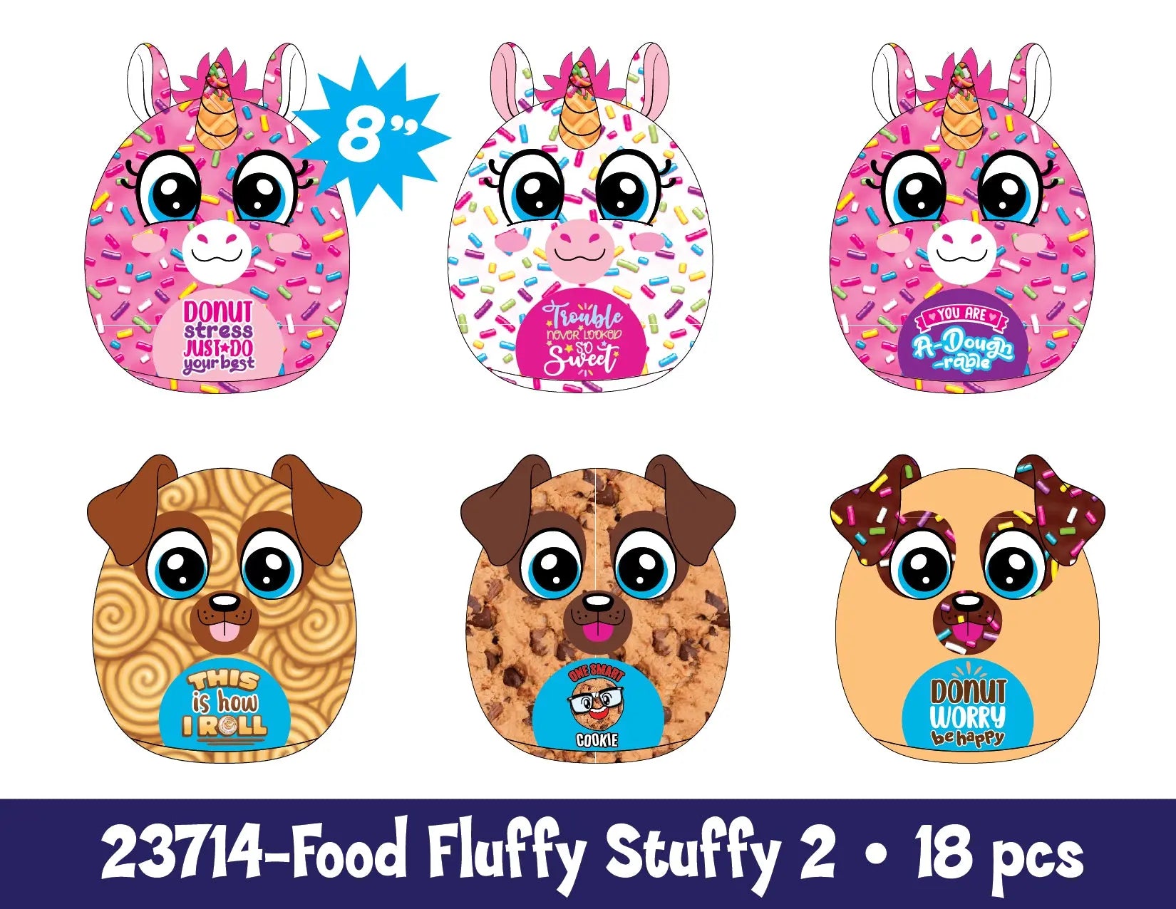 Blanket Plush Assortment Floor Display - 36 Pieces Per Retail Ready Display 88461 KIPP BROTHERS
