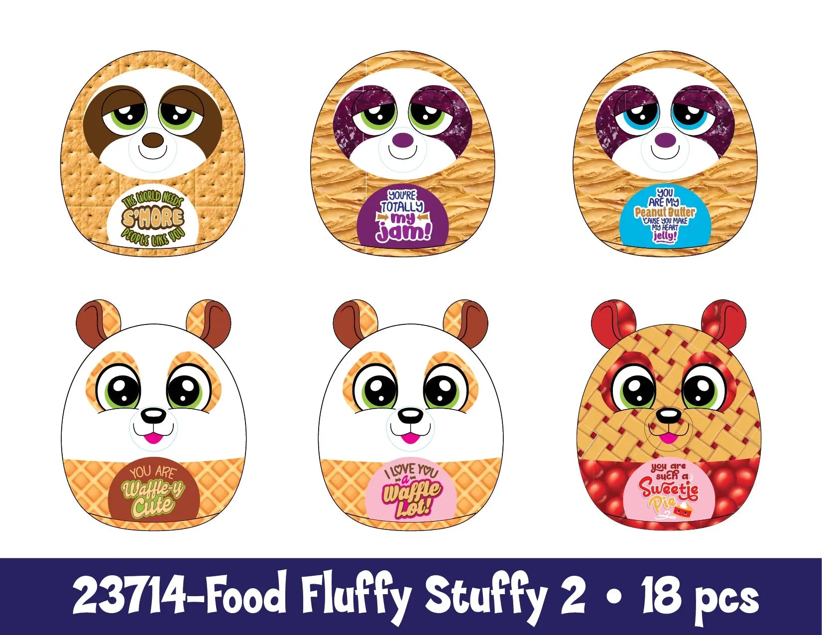 Blanket Plush Assortment Floor Display - 36 Pieces Per Retail Ready Display 88461 KIPP BROTHERS