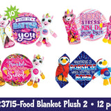 Blanket Plush Assortment Floor Display - 36 Pieces Per Retail Ready Display 88461 KIPP BROTHERS