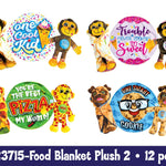 Blanket Plush Assortment Floor Display - 36 Pieces Per Retail Ready Display 88461 KIPP BROTHERS
