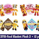 Blanket Plush Assortment Floor Display - 36 Pieces Per Retail Ready Display 88461 KIPP BROTHERS