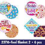 Blanket Plush Assortment Floor Display - 36 Pieces Per Retail Ready Display 88461 KIPP BROTHERS