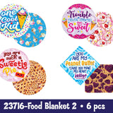 Blanket Plush Assortment Floor Display - 36 Pieces Per Retail Ready Display 88461 KIPP BROTHERS