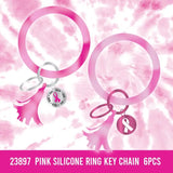 Breast Cancer Awareness Pink Assortment Floor Display - 84 Pieces Per Retail Ready Display 88474 NOVELTY INC