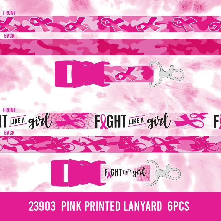 Breast Cancer Awareness Pink Assortment Floor Display - 84 Pieces Per Retail Ready Display 88474 NOVELTY INC