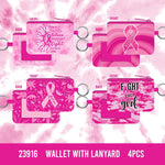 Breast Cancer Awareness Pink Assortment Floor Display - 84 Pieces Per Retail Ready Display 88474 NOVELTY INC