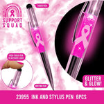 Breast Cancer Awareness Pink Assortment Floor Display - 84 Pieces Per Retail Ready Display 88474 NOVELTY INC