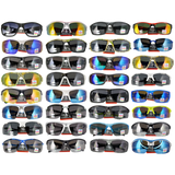 Sunglasses Sport Rayz Assortment Floor Display - 48 Pieces Per Retail Ready Display 88442 DRIVER'S EDGE