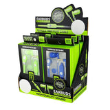 Wired Earbuds Glow in The Dark with Microphone - 6 Pieces Per Retail Ready Display 88082 GADGET GEAR