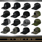 Patriotic Tac Gear Hat and Accessory Assortment Floor Display - 78 Pieces Per Retail Ready Display 88397 TAC GEAR