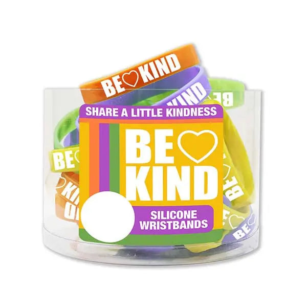 Silicone Bracelet Be Kind Wristband - 24 Pieces Per Display KP4171 KIPP BROTHERS