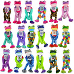 Plush Long Arm Frog Assortment Floor Display - 39 Pieces Per Retail Ready Display 88275 KIPP BROTHERS
