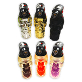 Metallic XXL Skull Torch Lighter - 6 Pieces Per Retail Ready Display 41484