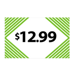 Merchandising Fixture - $12.99 Retail Tag 25 Per Pack 978470 NOVELTY INC