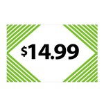 Merchandising Fixture - $14.99 Retail Tag 25 Per Pack 978480 NOVELTY INC