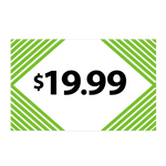 Merchandising Fixture - $19.99 Retail Tag 25 Per Pack 978520 NOVELTY INC