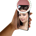 Rechargeable Clip On Selfie Light - 6 Pieces Per Retail Ready Display 22068 GADGET GEAR