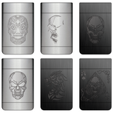 Enfriador metálico con aislamiento de 12 oz para latas y botellas - 6 piezas por exhibidor listo para la venta minorista 22268