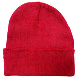 Cuffed Knit Hat Beanie in Assorted Colors - 18 Pieces Per Retail Ready Display 22693