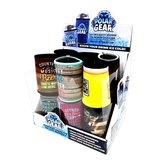 Neoprene Can and Bottle Cooler Assortment - 12 Pieces Per Retail Ready Display 23413