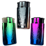 Metallic Dual Flame N Torch Lighter - 16 Pieces Per Retail Ready Display 23696 SMOKEZILLA